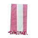 TELO MARE FOUTA 100X200CM FRANGE CLASSIC RIGA HOME SWEET HOME