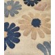 TAPPETO BAGNO ANTISCIVOLO 55X85CM MARGHERITA HAPPY SUMMER ART DECO'