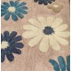 TAPPETO BAGNO ANTISCIVOLO 55X85CM MARGHERITA HAPPY SUMMER ART DECO'