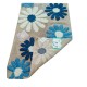 TAPPETO BAGNO ANTISCIVOLO 55X85CM MARGHERITA HAPPY SUMMER ART DECO'