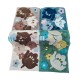 TAPPETO BAGNO ANTISCIVOLO 55X85CM TULIPANO HAPPY SUMMER ART DECO'