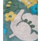 TAPPETO BAGNO ANTISCIVOLO 55X85CM TULIPANO HAPPY SUMMER ART DECO'