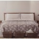 TRAPUNTINO MATRIMONIALE MICROFIBRA JACQUARD DOUBLE FACE CORINTO 6 FIORI SOPHIE