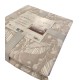 TRAPUNTINO MATRIMONIALE MICROFIBRA JACQUARD DOUBLE FACE CORINTO 6 FIORI SOPHIE
