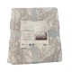 TRAPUNTINO MATRIMONIALE MICROFIBRA JACQUARD DOUBLE FACE CORINTO 6 FIORI SOPHIE
