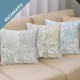 ASSORTITO 6 PEZZI FEDERA CUSCINO ARREDO 45X45CM RICAMATO MILEY SGHOME