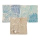 ASSORTITO 6 PEZZI FEDERA CUSCINO ARREDO 45X45CM RICAMATO MILEY SGHOME