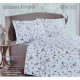 COMPLETO LENZUOLA RASO COTONE MATRIMONIALE PRIMULA ARMONIA ART DECO'