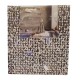 COPRITUTTO TELO ARREDO MATRIMONIALE COTONE STAMPATO STAIN LINEA ORO
