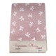 COPRITUTTO MISTO COTONE FIOCCHETTO ROSA MIROS PEZZOLI