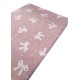 COPRITUTTO MISTO COTONE FIOCCHETTO ROSA MIROS PEZZOLI