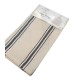 SET CUCINA MISTO COTONE FRANGE VINTAGE STRIPE SOPHIE