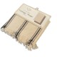 SET CUCINA MISTO COTONE FRANGE VINTAGE STRIPE SOPHIE
