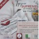 TOPPER MATERASSO MATRIMONIALE MICROPIUMA 600GR/M2 7CM SUPREME SGHOME