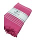 TELO MARE PAREO FOUTA 90X170CM FRANGE SALINAS GITIESSE