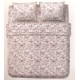 ASSORTITO 4 PEZZI COMPLETO LENZUOLA COTONE MATRIMONIALE DELICATO FIORI FARFALLE HOME SWEET HOME