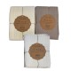 COPRILETTO MATRIMONIALE COTONE NIDO D'APE HONEY LOVELY SHABBY GITIESSE