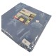 COPRILETTO COPRITUTTO MATRIMONIALE COTONE MUSSOLA JACQUARD SELVIS SGHOME