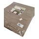 COPRILETTO COPRITUTTO MATRIMONIALE COTONE MUSSOLA JACQUARD MIRION SGHOME
