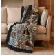 PLAID LANA COTTA 150X180CM NEVE FABBRICA TESSILE