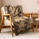PLAID LANA COTTA 150X180CM STELLA OCRA FABBRICA TESSILE
