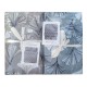 2 PEZZI COMPLETO LENZUOLA MATRIMONIALE COTONE PERCALLE ROSSINI GINKO HOME SWEET HOME