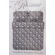 2 PEZZI COMPLETO LENZUOLA MATRIMONIALE COTONE PERCALLE ROSSINI GINKO HOME SWEET HOME