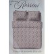 2 PEZZI COMPLETO LENZUOLA MATRIMONIALE COTONE PERCALLE ROSSINI SALISBURGO HOME SWEET HOME