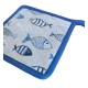 SET 12 PEZZI PRESINE PESCI BLU MIROS PEZZOLI
