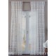 PANNELLO TENDA 140X280CM RICAMATO CLEOPATRA LINEA ORO