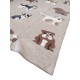 PLAID LANA COTTA 150X170CM CANI PERLATEX