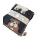 PLAID LANA COTTA 150X170CM CANI PERLATEX