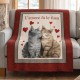 PLAID PILE DIGITALE AGNELLATO 130x160CM CAT LOVE PEZZOLI