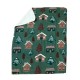 PLAID PILE 130X160CM EFFETTO LANA COTTA 3D AGNELLATO WALD VERDE BAITA EASY HOME