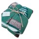PLAID PILE 130X160CM EFFETTO LANA COTTA 3D AGNELLATO WALD VERDE BAITA EASY HOME