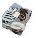 PLAID PILE 130X160CM EFFETTO LANA COTTA 3D AGNELLATO WALD GRIGIO GATTI EASY HOME