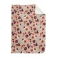 PLAID PILE 130X160CM EFFETTO LANA COTTA 3D AGNELLATO WALD SABBIA FIORI EASY HOME