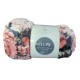 PLAID PILE STAMPATO MATRIMONIALE 200X250CM FIORI ROSA FLOW EASY HOME