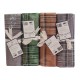 ASSORTITO 4 PEZZI COMPLETO LENZUOLA COTONE MATRIMONIALE DELICATO SCOZZESE HOME SWEET HOME