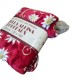 PLAID PILE STAMPATO AGNELLATO STELLA ALPINA BORDEAUX PEZZOLI