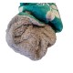 PLAID PILE STAMPATO AGNELLATO RENNA GREEN PEZZOLI