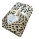 COMPLETO LENZUOLA MATRIMONIALE COTONE LEOPARDATO FIOCCO PEZZOLI