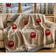 PLAID PILE JACQUARD 140X170CM AGNELLATO FUNIVIA PEZZOLI