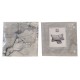 COMPLETO LENZUOLA MATRIMONIALE PERCALLE COTONE DIGITALE MARBLE H531 ENRICO COVERI