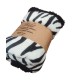 PLAID PILE STAMPATO AGNELLATO WILD ZEBRATO VT