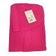 ACCAPPATOIO CON CAPPUCCIO TINTA UNITA NIDO D'APE LINEA ORO FUXIA