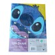 COMPLETO LENZUOLA FLANELLA 1 PIAZZA STITCH DISNEY NOVIA