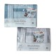 COMPLETO LENZUOLA FLANELLA MATRIMONIALE RIGHE POIS MONTEFELTRO HOME SWEET HOME