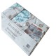 COMPLETO LENZUOLA FLANELLA MATRIMONIALE PEONIE MONTEFELTRO HOME SWEET HOME
