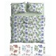ASSORTITO 4 PEZZI COMPLETO LENZUOLA COTONE MATRIMONIALE DELICATO JINKO HOME SWEET HOME